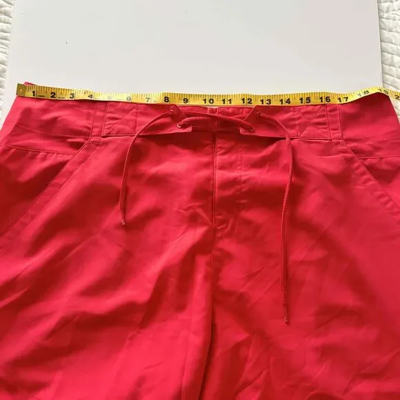 Under Armour Heatgear Mens Red Drawstring Logo Boardshorts Size 38 Summer Casual - Picture 8 of 10